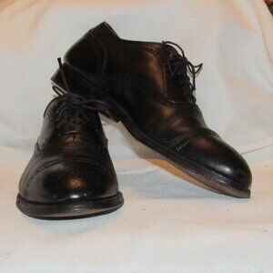 ALDEN 909 Black Medallion Cap Toe Oxford Shoes Men’s 9 B/D Made In The USA $698